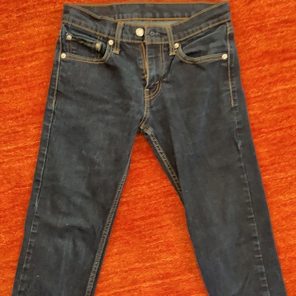 Dark Levi 511 Jeans Waist 28 Length 32 Great Condition - Picture 7 of 7